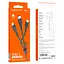 Кабель BOROFONE BX71 USB to iP+Type-C+Micro 2A, 1m, PVC, PVC connectors, Black - мініатюра 2