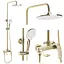 Душова система Rea Avalon gold з виливом REA-P8812, Золотий - мініатюра 3