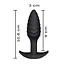 Анальна пробка Dorcel Wavy Plug 10.6 см (чорний) - мініатюра 6