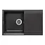 Кухонная мойка Lidz 790x495/230 GRF-13 (LIDZGRF13790495230), Графит - миниатюра 1