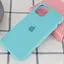 Чехол Epik Silicone Case Full Protective AA для Apple iPhone 11 Pro 5.8 Бирюзовый/Marine Green - миниатюра 2