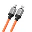 Кабель Baseus CoolPlay Series Fast Charging Cable Type-C to iP 20W 2 м Orange - мініатюра 3