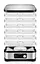 Сушилка Mozano PRO Dehydrator 450 Вт AGD/SUS/02 - миниатюра 2
