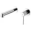 Смеситель для умывальника Imex Line из стены хром GLD038 Хром - миниатюра 1