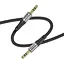 Аудiокабель Hoco UPA26 AUX Fresh audio cable 1 м чорний - мініатюра 3