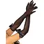 Длинные перчатки Leg Avenue Opera length bow top gloves Black - миниатюра 1