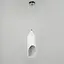 Гіпсовий білий світильник незвичайної форми плафона 50х18 см | Арт. MJ 27/1 | Line F - мініатюра 7