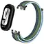 Ремінець Amazfeel для фітнес-браслета Mi Band 8 та 9 нейлоновий зелений та синій - мініатюра 1