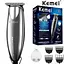 Професійна машинка-триммер для стрижки Kemei Km-701 (7 насадок) - мініатюра 5