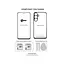 Чохол до мобільного телефона Dengos Carbon Kit for Samsung Galaxy A17 case + glass Black (DG-KM-160) - мініатюра 5