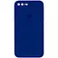Чохол Epik Silicone Case Square Full Camera Protective AA для Apple iPhone 7 plus/8 plus 5.5 Синій/Deep navy - мініатюра 1