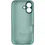 Чохол Epik Silicone Case Full Camera Protective AA для Apple iPhone 16, 6.1 Зелений/Pine green - мініатюра 6