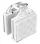 Кулер для процессора Deepcool AK620 White 1700 AM5 (R-AK620-WHNNMT-G-1) (AK620 WH) - миниатюра 4