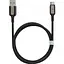 Кабель Proove Dense Metal USB-A to USB-С 1m Black (CCDM20001201) [133338] - мініатюра 1