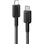 Кабель Anker 322 USB-C to USB-C - 1.8m Nylon Black (6962733) - миниатюра 1