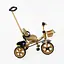 Трехколесный велосипед Best Trike BS-70619 с родительской ручкой и озвучиванием коричневый - миниатюра 2