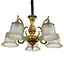 Люстра підвісна Brille прованс E27 60W G (BKL-686S/5) - мініатюра 6