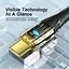 Кабель Essager USB Type-C to USB Type-A PD QC 7A Cable 100W 2м, чорний (EXCT-XJA01-P) - мініатюра 7