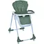 Стільчик для годування Bambi M 3233L Jade Green з регульованою спинкою, висотою та колесами, темно-зелений - мініатюра 1