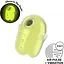 Вакуумний кліторальний стимулятор з вібрацією Satisfyer Glowing Ghost жовтий - мініатюра 3