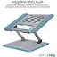 Подставка для ноутбука планшета OfficePro LS-797-G Alloy Aluminum Gray - миниатюра 3