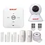 GSM WiFi сигнализация KONLEN TUYA MAXI, полный комплект для дома и офиса + WiFi 1080p камера. Двойная защита! (100617) - миниатюра 1