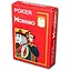 Карты игральные United States Playing Card Company Modiano Poker Cristallo 100% Plastic Jumbo Index (red) (MPC100JR) - миниатюра 1