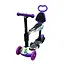 Детский самокат 4-х колесный 5 в 1 SC20482(Violet) колеса со светом - миниатюра 1
