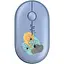 Бездротова миша 2E MF300 FLORA:MALLOW Silent WL BT, синій (2E-MF300WFLORABL) - мініатюра 1