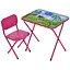 Дитячий столик Bambi M 5963-8 Свинка Пеппа складний зі стільчиком овочі-фрукти - мініатюра 1