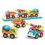 Набор машин "Строительная техника" 3 штуки, размер машинки 11см, инерция, подвижные элементы XG5-5 - миниатюра 1