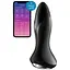 Анальна смарт-вібропробка із перловим масажем Satisfyer Rotator Plug 1+ Чорна - мініатюра 2
