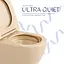 Унитаз подвесной Qtap Robin Ultra Quiet, с сиденьем Slim Duroplast/Soft-close/Quick relase QT13332381АSSB - миниатюра 4