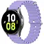Браслет Hump для Samsung Galaxy Watch 4 - фіолетовий ширина кріплення 20мм силікон Watchbands (W21-8WB21134651) - мініатюра 1