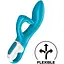 Вібратор-кролик Satisfyer Embrace me з потрійним кліторальним стимулятором - мініатюра 3