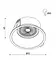 Светильник точечный врезной KLOODI KD-ONE R93 WH - миниатюра 3
