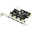Контроллер Dynamode USB 3.0 4 ports NEC PD720201 to PCI-E (USB3.0-4-PCIE) - миниатюра 1