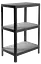 Этажерка 3-х ярусная Violet House 6031 Olympic GREY 27х42х67 см (7040710) - миниатюра 3