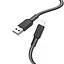 Кабель Hoco Lightning Jaeger charging data cable X69 1 м, 2.4A - мініатюра 1