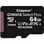 Карта памяти Kingston MicroSDXC 64 GB UHS-I A1 (класс 10) без адаптера - миниатюра 1