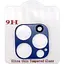 Захисне скло на камеру DK 3D Color Glass для Apple iPhone 12 Pro blue - мініатюра 1