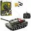 Танк на радиоуправлении, аккумулятор, 24 см, USB-зарядка, поворот на 360 градусов, звук, свет, 34x25.5x9 см - миниатюра 1