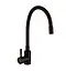 Змішувач для кухні Mixxus із чорним силіконовим виливом SEO-011 (MI6017) - мініатюра 1
