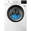 Пральна машина Electrolux фронтальна, 7кг, 1200, A, 48см, дисплей, інвертор, білий - мініатюра 1