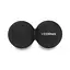 Масажний м'яч подвійний Cornix Cornix Lacrosse DuoBall 6.3 x 12.6 см XR-0113 Black - мініатюра 1