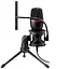 Микрофон стримовый игровой Defender Forte GMC 300 USB кабель 1.5м + подсветка (Черный) - миниатюра 5
