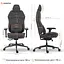 Крісло ігрове GamePro GC925B Black fabric (GC925B) - мініатюра 10
