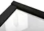 Душевые двери Rea Hugo 130 распашные black REA-K6606+REA-K6008, прозрачный, черный матовый - миниатюра 2