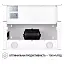Вытяжка телескопическая PERFELLI TL 6212 WH 700 LED - миниатюра 8