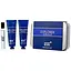 Подарунковий набір Mont Blanc Explorer Ultra Blue парфумована вода 7.5 мл +s/g 30 мл +cr 30 мл - мініатюра 1